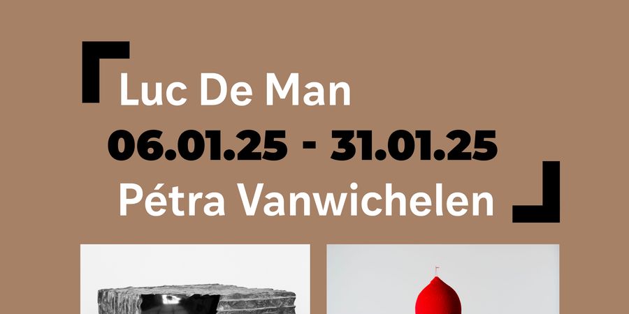 image - EXPO Luc De Man - Pétra Vanwichelen 
