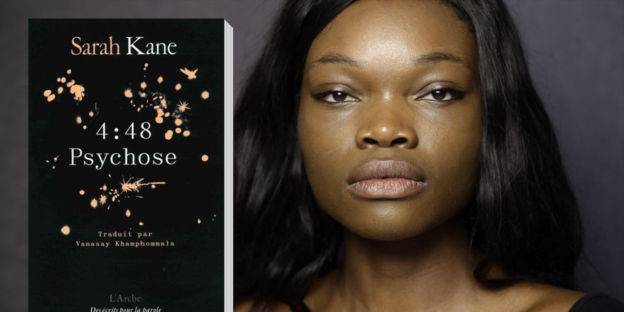 image - Guslagie Malanda lit 4.48 Psychose de Sarah Kane