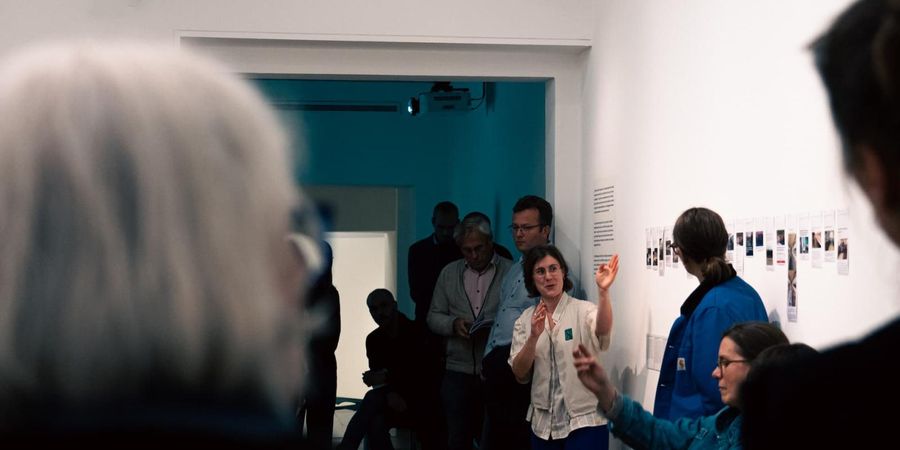 image - Rondleiding van de OUEST tentoonstelling in het Frans