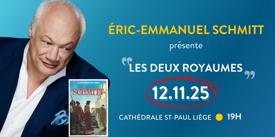 image - Eric-Emmanuel Schmitt présente son nouveau roman, 