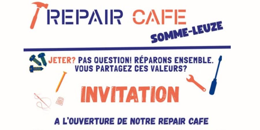 image - Porte ouverte du Repair Cafe de SOMME-Leuze