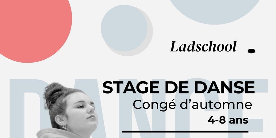 image - Stage de danse 4-8 ans - Ladschool Assesse - Proche de Namur