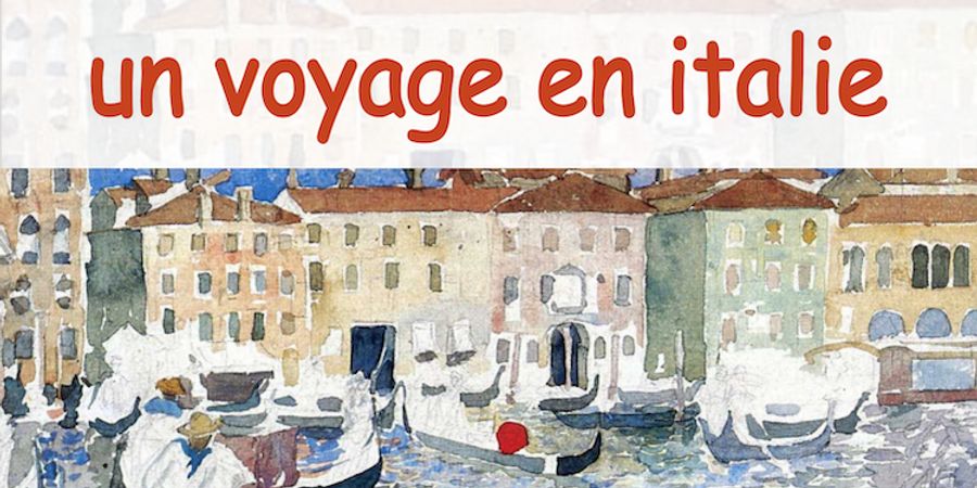 image - un voyage en italie ! / récital commenté par Olivier De Spiegeleir