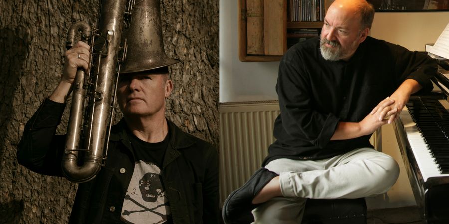 image - Concert performance par Iain Ballamy & Dave McKean