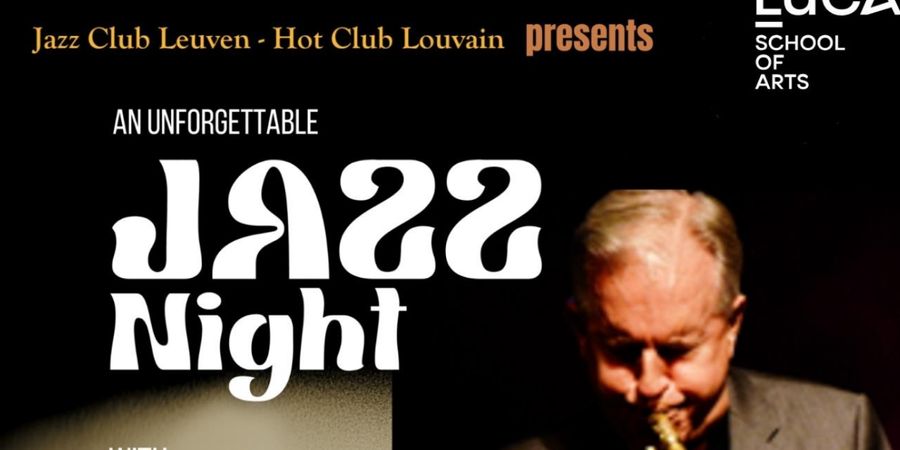 image - Jazz Club Leuven presents : An unforgettable Jazz night with the amazing Scott Hamilton