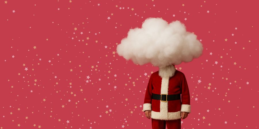 image - Scènes à Noël - Les rêveries du Père-Noël