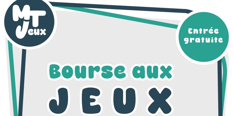 image - ✨ Bourse aux Jeux au Be-Here ! ✨ 