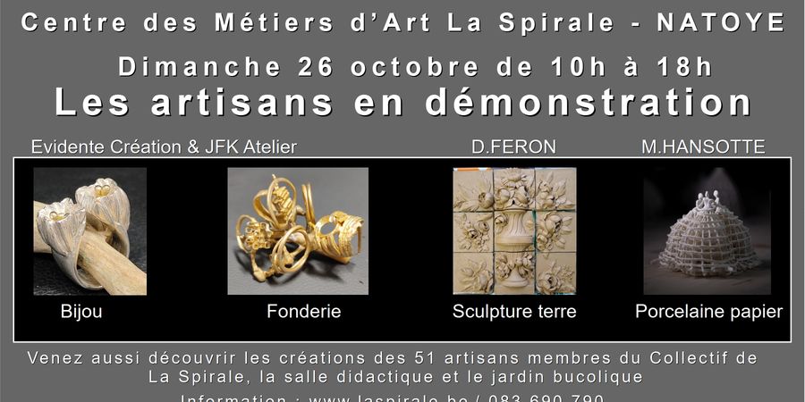 image - Les artisans en démonstration