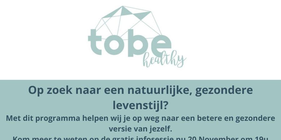 image - GRATIS infosessie Gezondheidstraject ToBe-Kempen