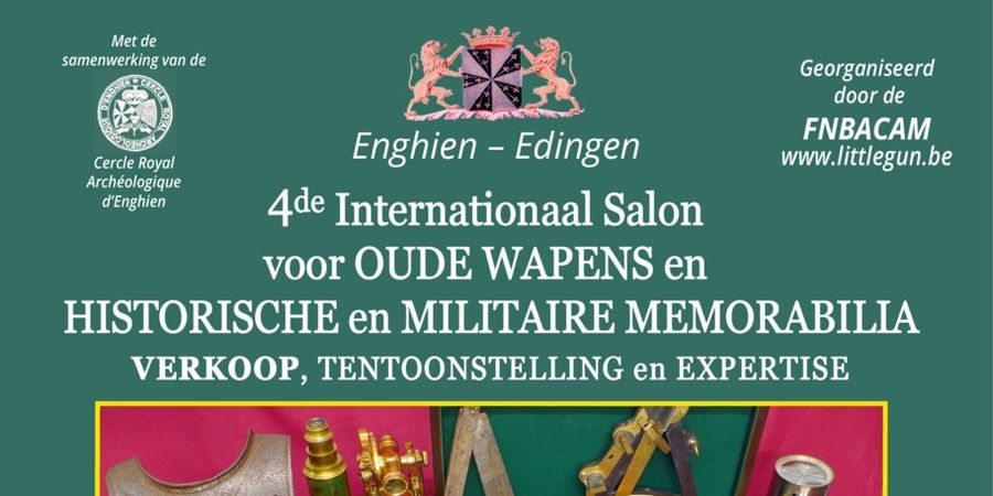 image - INTERNATIONAAL SALON VOOR OUDE WAPENS EN HISTORISCHE EN MILITAIRE MEMORABILIA