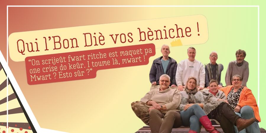 image - Qui l'bon diè vos bèniche