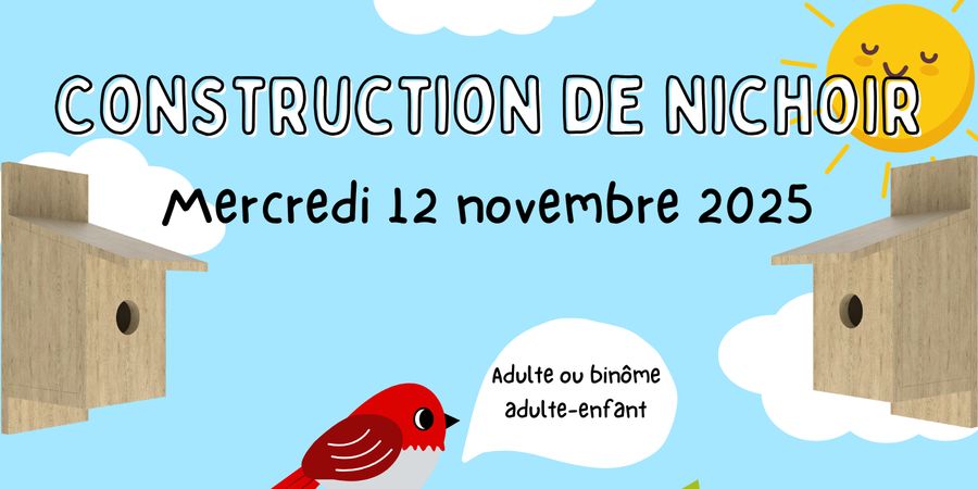 image - Construction de nichoir