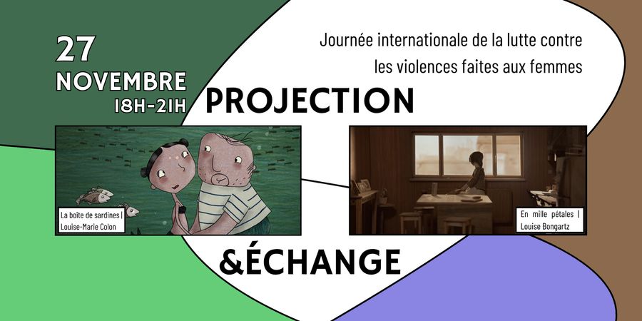 image - Projection de 2 courts-métrages & échange