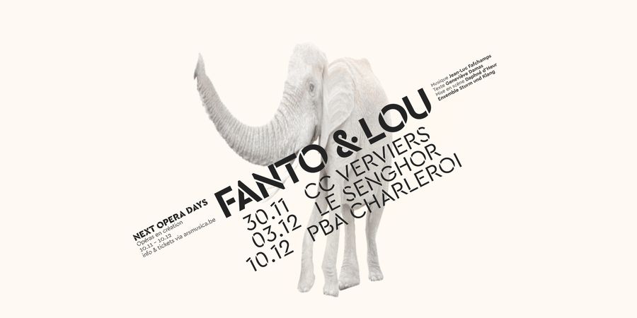 image - Fanto & Lou - spectacle familial | Next Opera Days