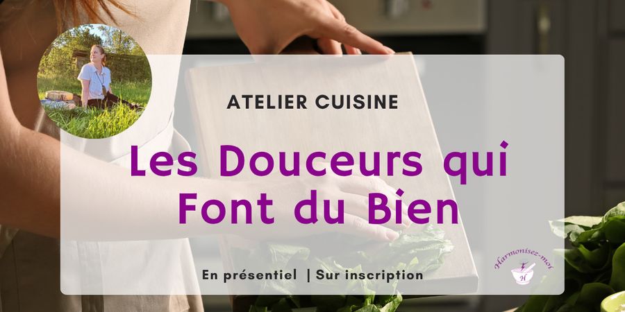 image - Atelier Cuisine Les Douceurs qui font du bien – Pâtisseries à IG bas