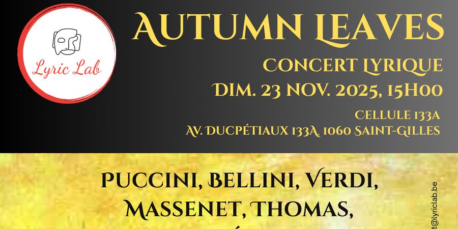 image - Autumn Leaves - Concert Lyrique