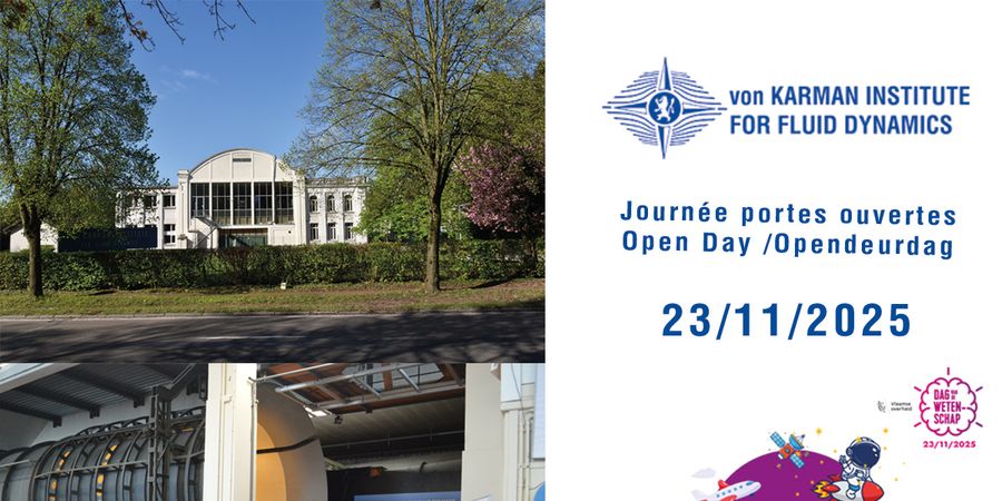 image - Ontdek de geheimen van de wetenschap met het hele gezin bij het von Karman Institute: Opendeurdag