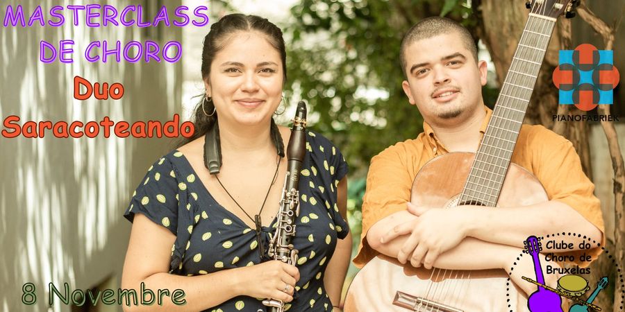 image - Masterclass de Choro - Duo Saracoteando (Br)