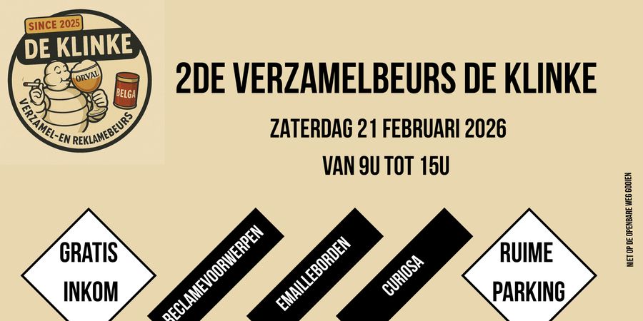 image - 2de Verzamelbeurs De Klinke
