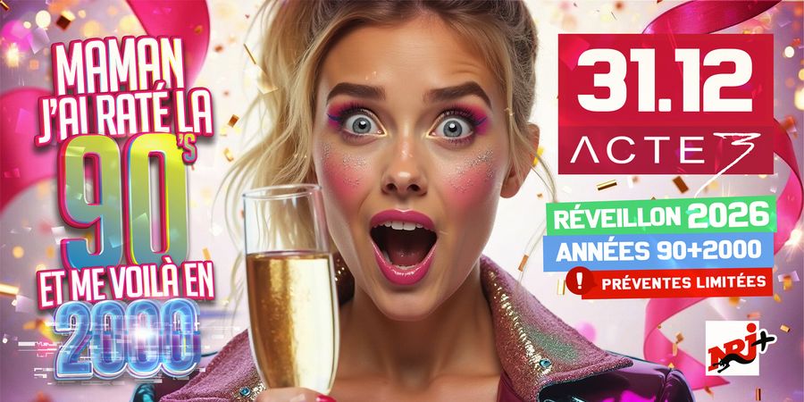 image - Maman j’ai raté la 90’s.. et me voilà en 2026 ! GIGA BOUM DU NOUVEL AN !