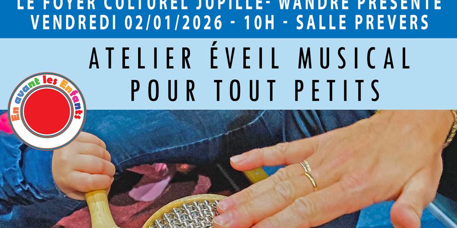image - ATELIER ÉVEIL MUSICAL POUR TOUT PETITS