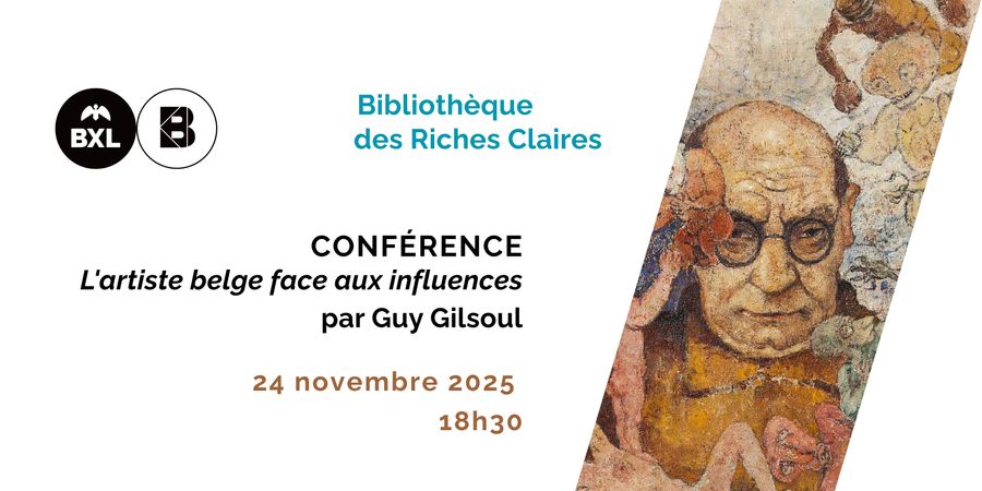 image - Conférence : L'artiste belge face aux influences 