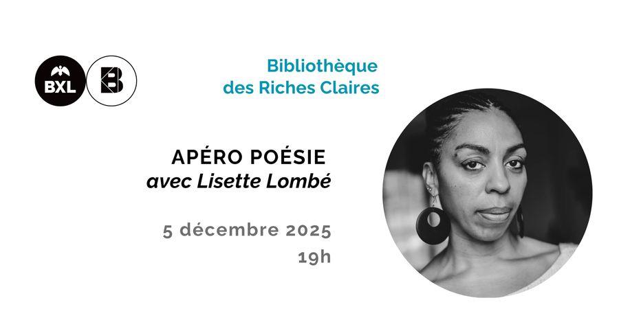 image - Apéro poésie avec Lisette Lombé
