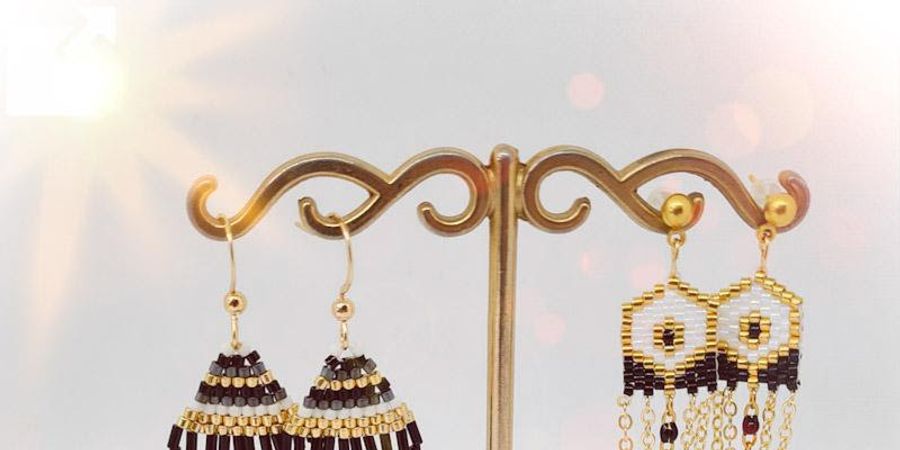 image - Création de bijoux en perles japonaises - Collier Delica en peyotte