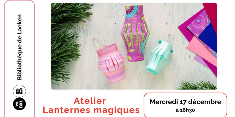 image - Atelier créatif : lanternes magiques