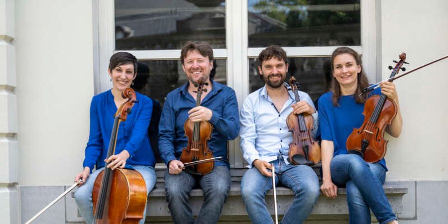 image - La musique belge contemporaine à l'honneur avec le Quatuor Amôn aux Concerts de Midi