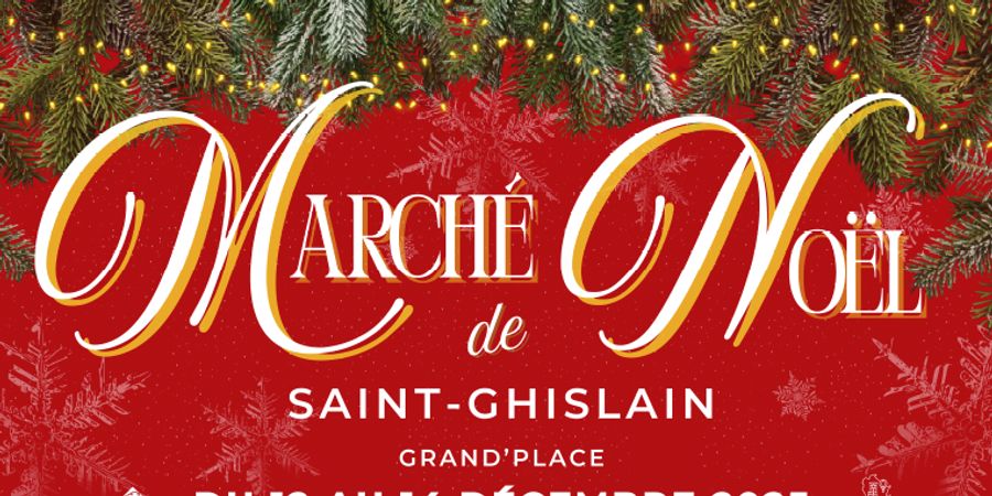 image - Marché de Noël de Saint-Ghislain