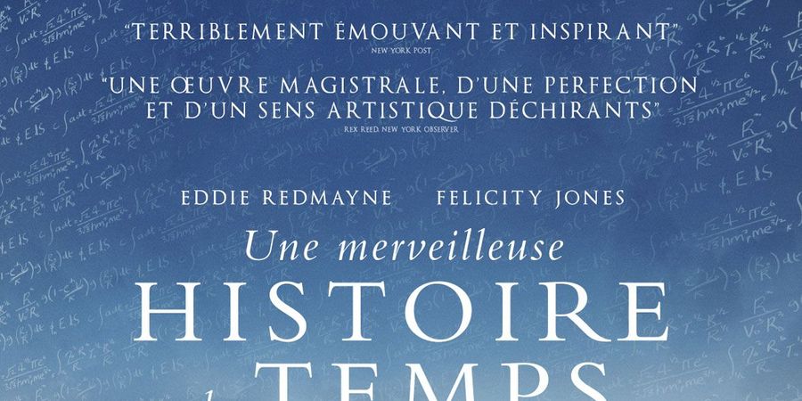 image - Ciné-débat : Une merveilleuse histoire du temps (James Marsh, 2014)
