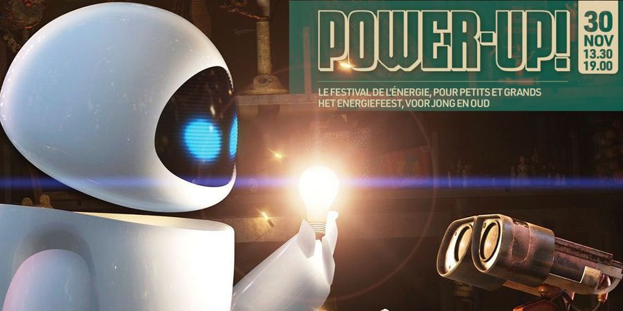 image - Projection ciné-vélo: WALL-E - dans le cadre du festival de l'énergie Power-up!
