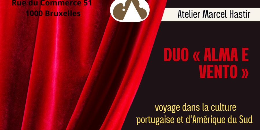 image - Duo « Alma e Vento » : voyage dans la culture portugaise et d’Amérique du Sud