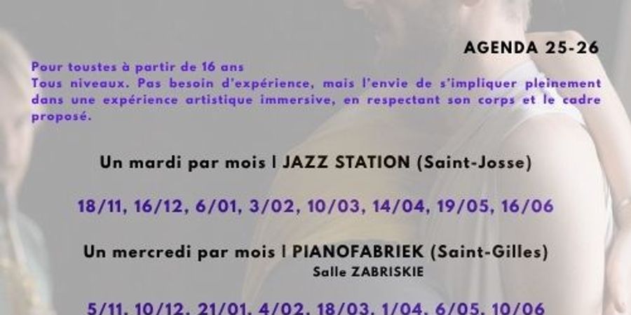 image - session FLOW 16+ | immersive performance contemporary dance & jazz-live music