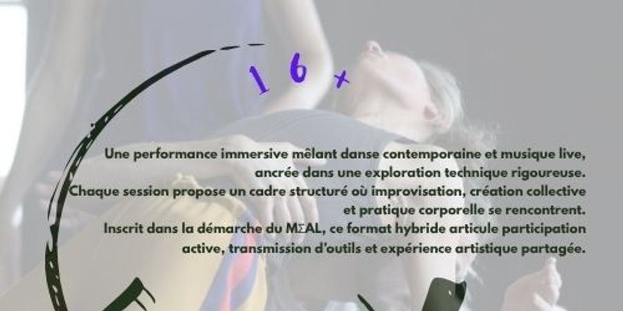 image - session FLOW 16+ | immersive performance contemporary dance & jazz-live music