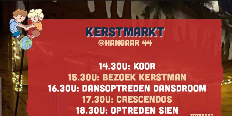 image - Kerstmarkt De Kleine Wereld @ Hangaar 44 Glabbeek