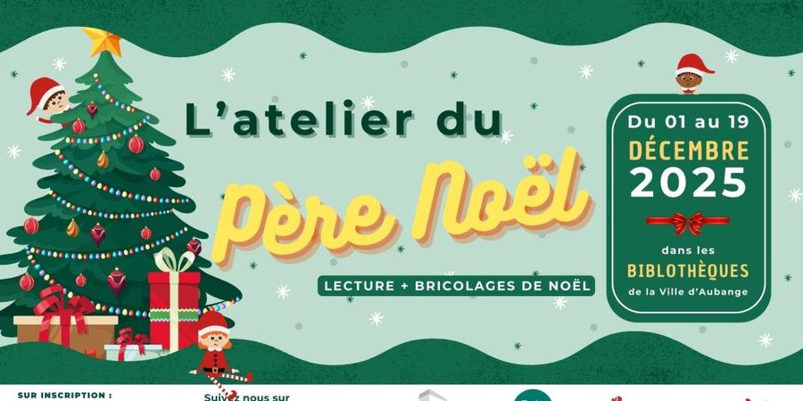 image - L'atelier du Père Noël dans vos bibliothèques