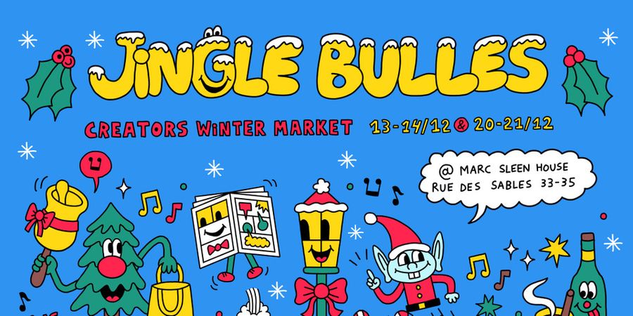 image - Jingle Bulles - le premier marché d'hiver du Musée de la BD
