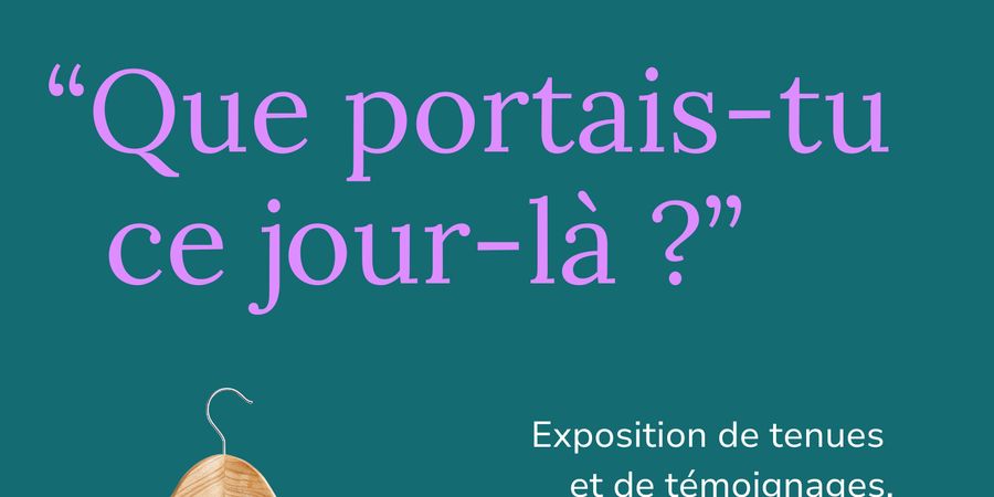 image - “Wat droeg jij die dag?”