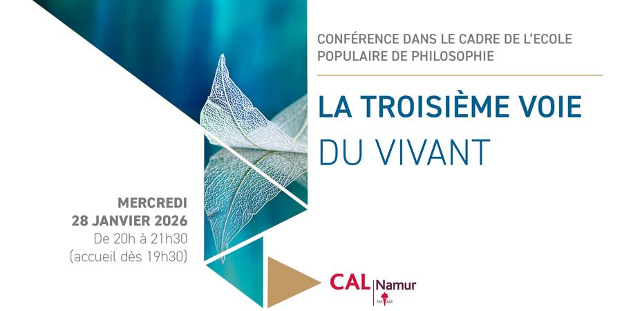 image - Conférence d'Olivier Hamant : La troisième voie du vivant