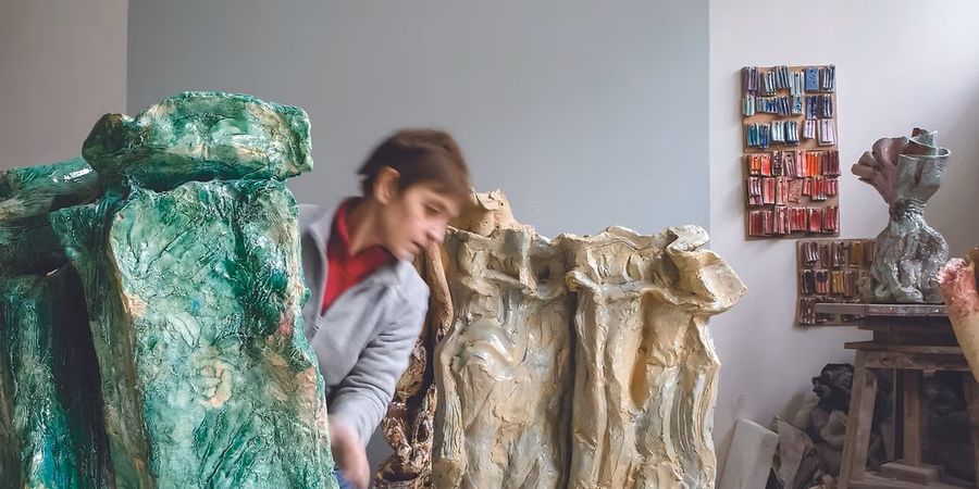 image - Conférence en œuvre • Tour d'horizon de l'œuvre de Clémence van Lunen