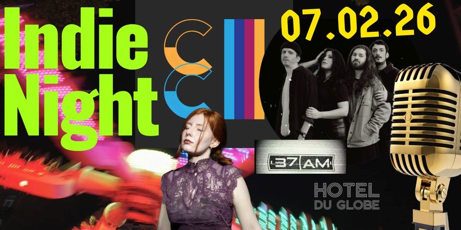 image - Concert 37AM & Hotel Du Globe