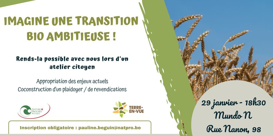 image - Atelier Imagine une transition bio ambitieuse !
