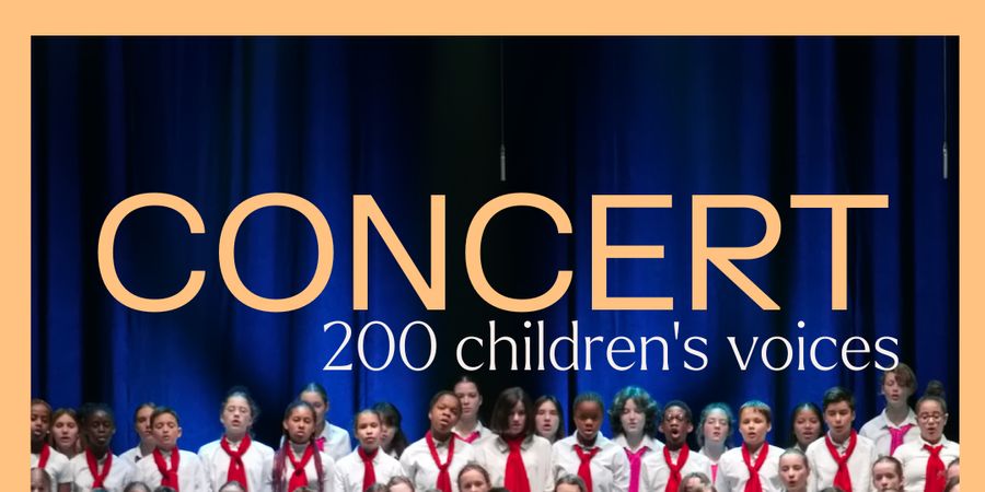 image - Concert d’un chœur de 200 voix d’enfants