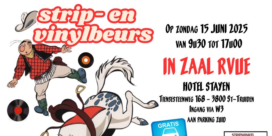 image - Strip- en Vinylbeurs Sint-Truiden