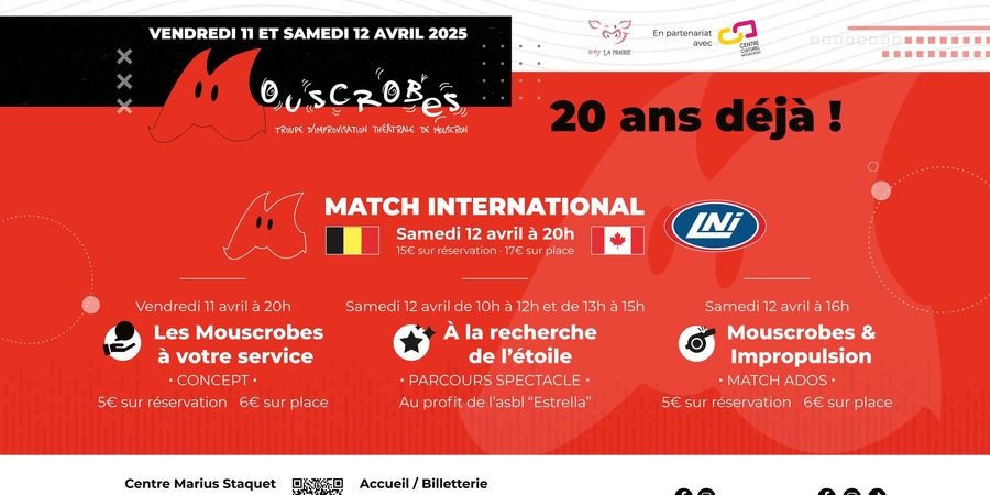 image - Les Mouscrobes, 20 ans déjà ! 