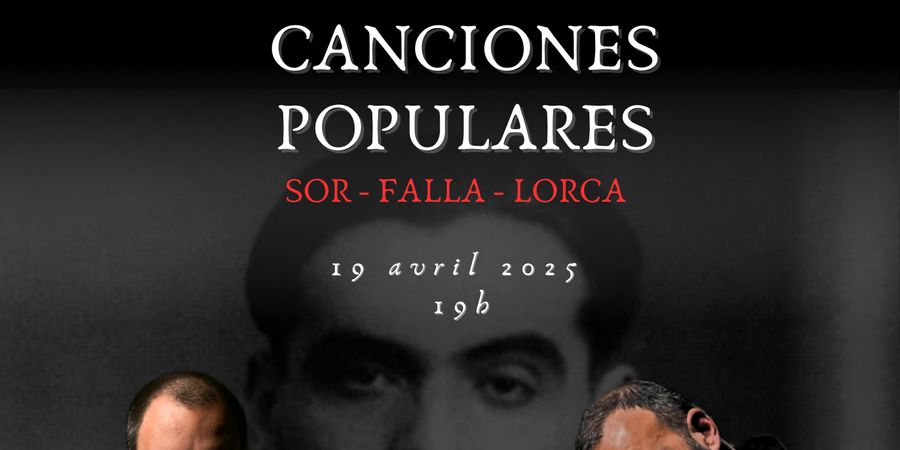 image - CANCIONES POPULARES / Sor - Falla - Lorca