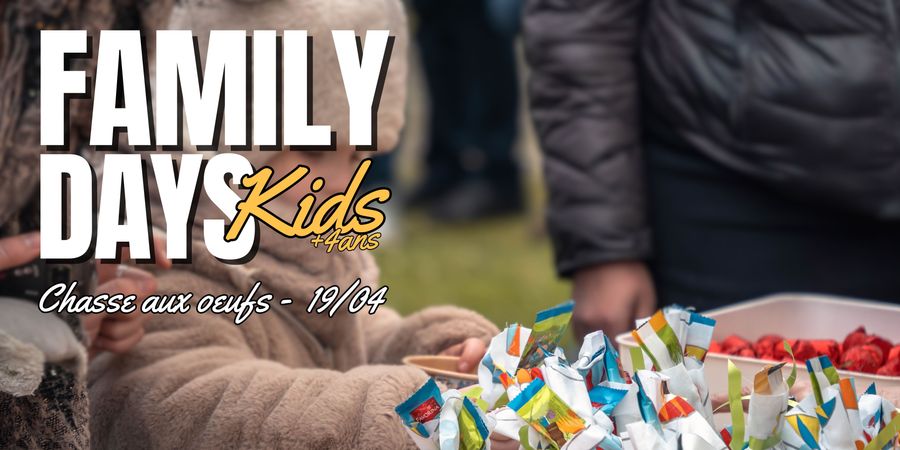 image - Family Days - Chasse au oeufs.