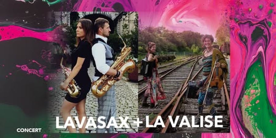 image - Concert : Lavasax+La valise